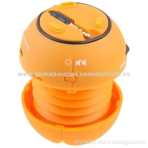 Hamburg Style Retractable Mini Speaker